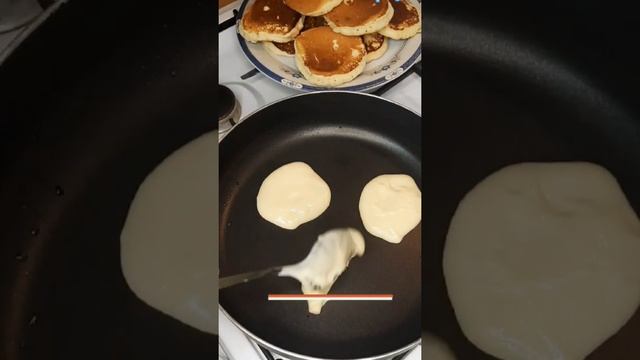 пышные панкейки на молоке с шоколадом#рецепт#назавтрак смотреть онлайн