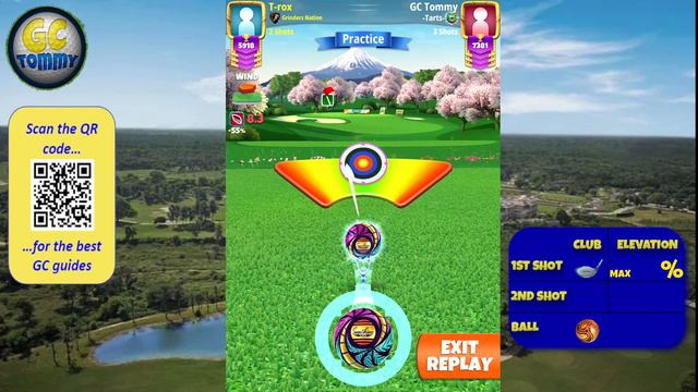 Master, QR Hole 5 - Par 3, HIO - Asia Champions Tournament, *Golf Clash Guide* смотреть онлайн