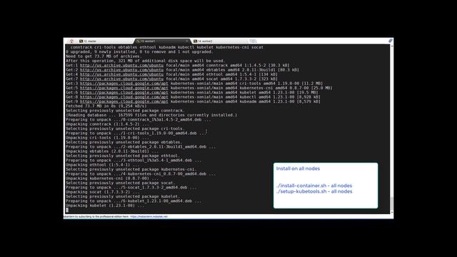 CKA series Install a Cluster Part 2 - node prep and cluster Install смотреть онлайн