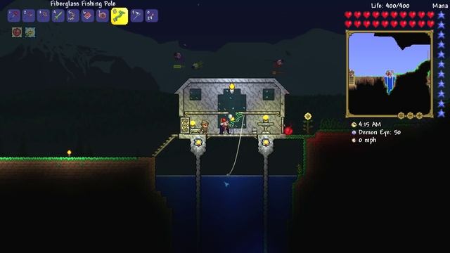 Python Plays Terraria || Marble Fishing Shack & The Hellevator! || Terraria 1.3 PC Let's Play [#14] смотреть онлайн