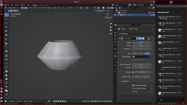Modificadores Genereate - Geometry Nodes até Wireframe смотреть онлайн