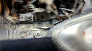 Как снять кронштейн опоры подушки двигателя. Как ослабить натяжитель ремня. Двигатель Z12XEP