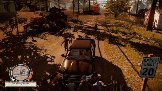 State of Decay Slow Mo Ability: Shooting Zombies Playing As Maya смотреть онлайн