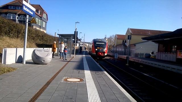 Westfrankenbahn in Buchen (Odenwald) Bahnhof смотреть онлайн