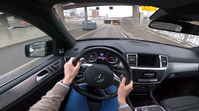 Mercedes-Benz ML63 AMG | POV Drive | 2014 | 558 HP смотреть онлайн