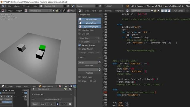 Python based state machine / input map / actor swap смотреть онлайн