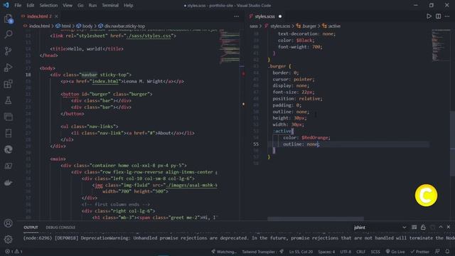 Responsive Portfolio website | Landing page | Bootstrap 5 смотреть онлайн