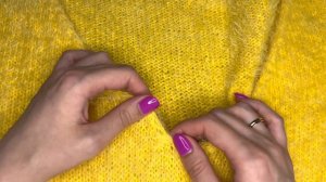 Очень ПРОСТОЙ джемпер спицами с V-образным вырезом! ЭКСПРЕСС МАСТЕР-КЛАСС! Подойдёт для новичков!