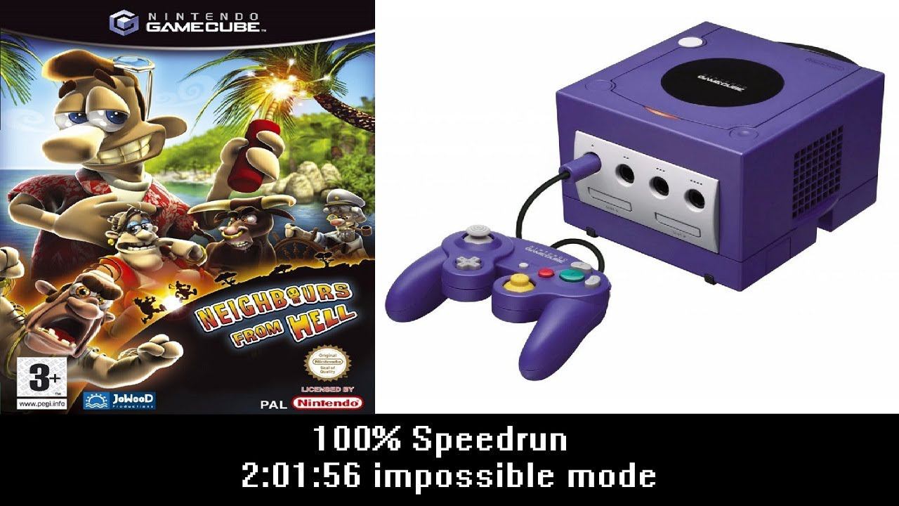(Speedrun) 100% Как достать соседа Консольная версия GameCube 2:01:56 смотреть онлайн