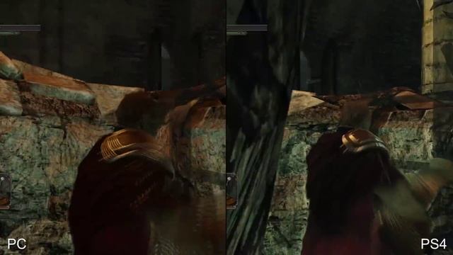 [60fps] Dark Souls 2 PS4 Remaster vs Original PC Version Real-Time Comparison смотреть онлайн