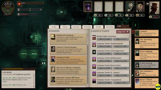 Sunless Sea | Let's Play for the First Time in 2024 | Episode 3 смотреть онлайн