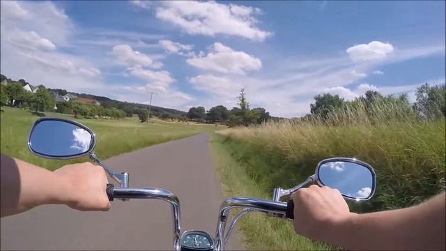 Honda Dax ST 50 G Sommerausfahrt | Summer ride смотреть онлайн
