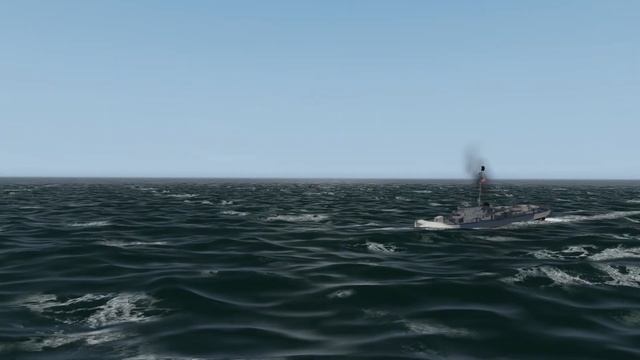 Silent Hunter 3 - Making GWX Onealex Edition 1.48 - Escort ships bouncing смотреть онлайн