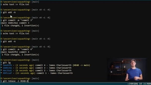 How To Squash Git Commits