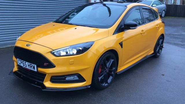 Ford Focus ST-3 2.0 ECOBOOST (Wincanton Somerset) - 2015 смотреть онлайн