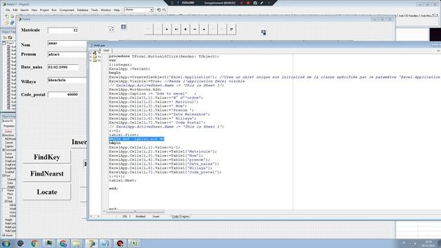 Bde To Ecxel delphi 7 #14 من قاعدة البيانات الى اكسال смотреть онлайн