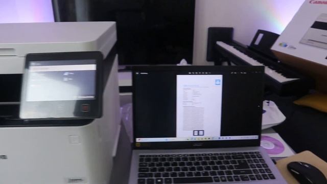 How to Scan Document On Canon I-Sensys Laser Printer To Laptop, Print and Share To Email смотреть онлайн