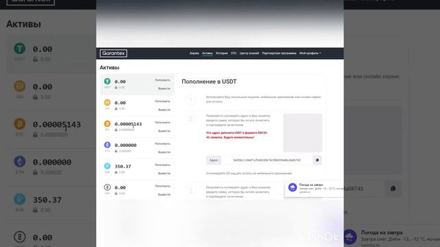 Инвестирование в Qubittech, через garantex смотреть онлайн