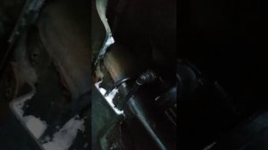 рено симбол, замена топливного фильтра