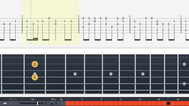 Guitar Tab - Yuugao (School Rumble) OST Fingerstyle Tutorial Sheet Lesson #Anp