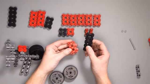 MOTORCYCLE - FANCLASTIC - 3D creative building set for children смотреть онлайн