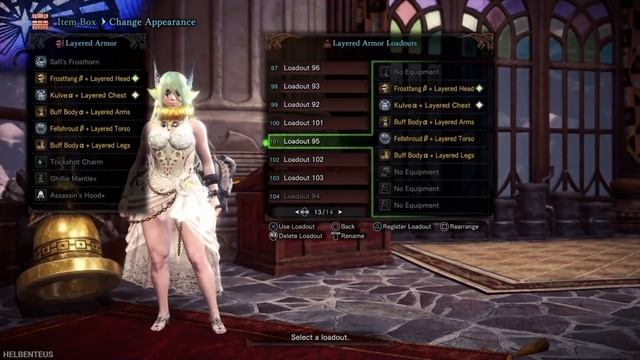 BEST WAIFU LAYER MIX SETS YOU NEED FOR Iceborne Console Monster Hunter World MHW смотреть онлайн