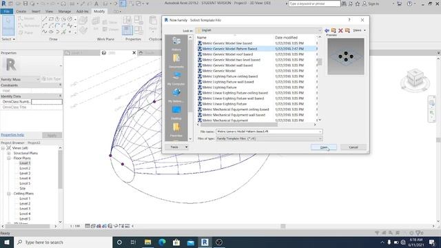 Revit Mass (BIM/Structure) Organic Form Shape Tutorials смотреть онлайн