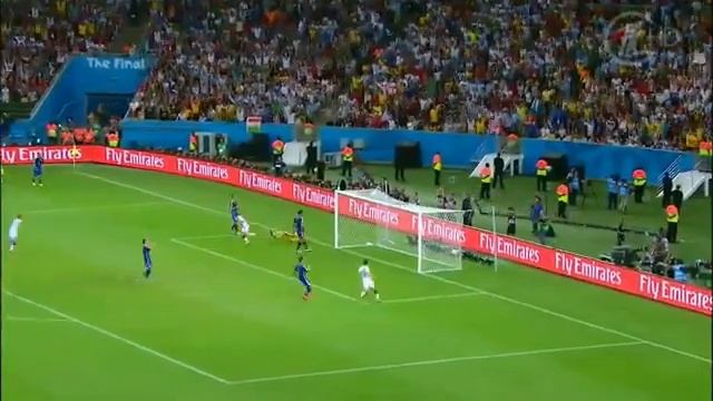 Победный гол Гётце в Финале Германия Аргентина 1 0 ЧМ по футболу 2014 Goal Mario Götze in final смотреть онлайн