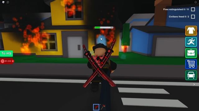 Эволюция ПОЖАРНОГО ПОЛИЦЕЙСКОГО ПОВАРА И УБОРЩИКА в City Life ROBLOX ! смотреть онлайн