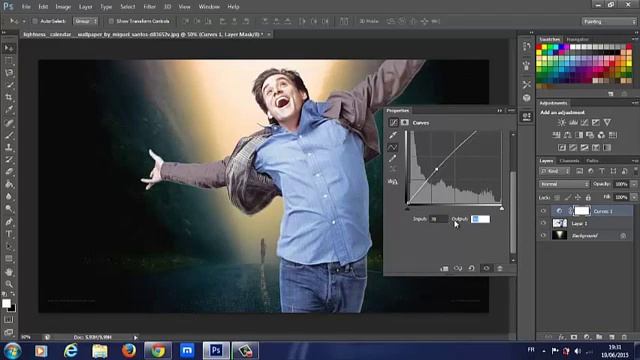 الدرس 4 فن دمج الصور للمحترفين بـ photoshop cs6 2017 Merge PRO смотреть онлайн
