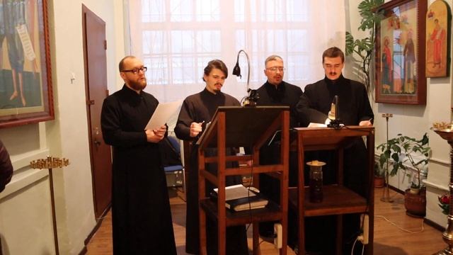 Перед причастием. Воскресная Литургия. 29 декабря 2019 г. смотреть онлайн