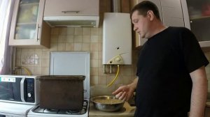 Готовим копченый солод.