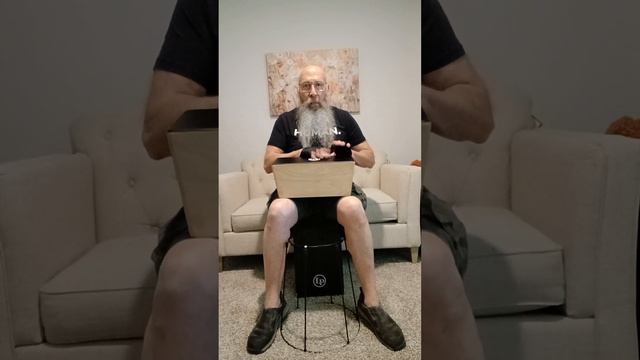 Picked up a Meinl Bongo Cajon смотреть онлайн