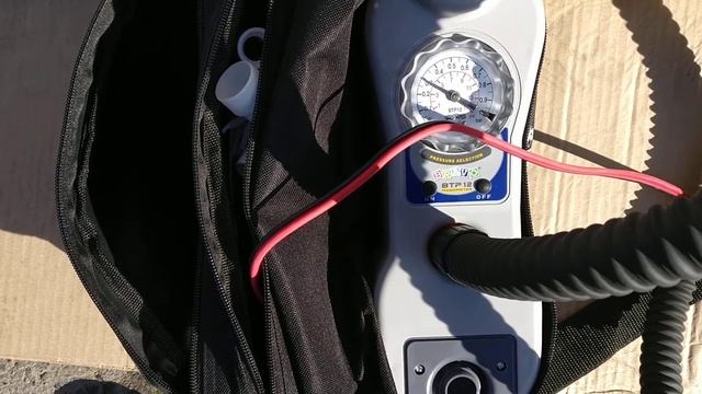 Тестирую Электронасос для лодок ПВХ Bravo BTP 12 Manometre смотреть онлайн