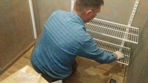 Установка комплекта гардеробной системы Титан  GS-350 S . Часть 2.