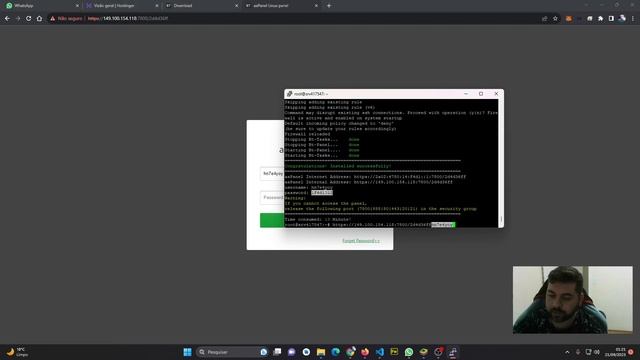 Instalando aaPanel no seu VPS/CLOUD, Ubuntu 22 смотреть онлайн
