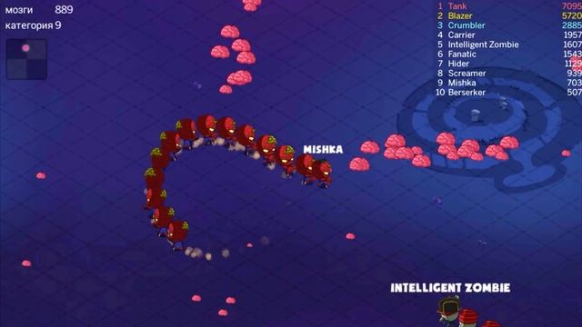 ИГРА IO ПРО ЗОМБИ ♦ Zombie.io смотреть онлайн