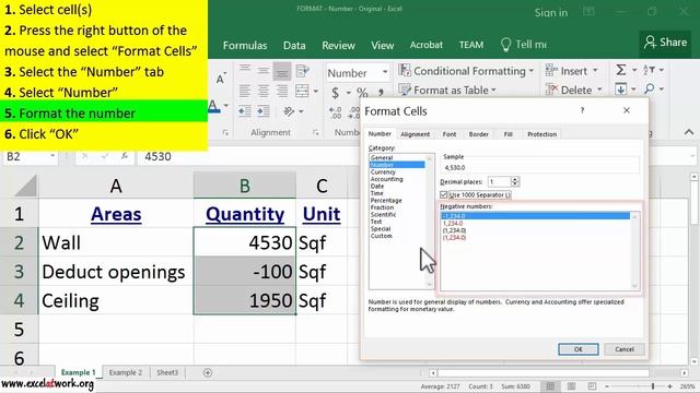 Formatting a number - Learn Excel Fast - Excel 2016 смотреть онлайн