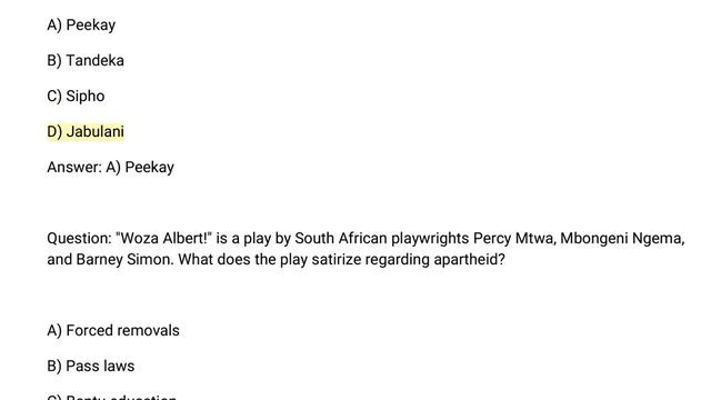 African English Literature || CUET PG MA in English || MCQs practice смотреть онлайн