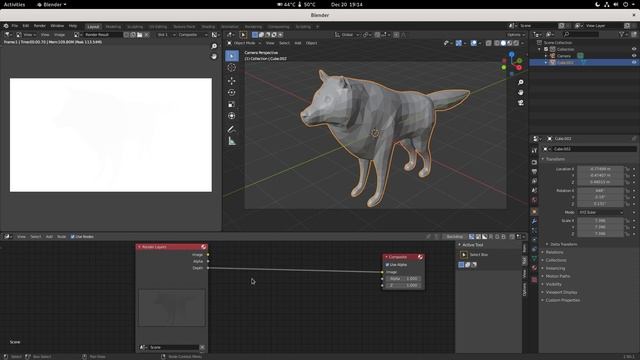 Tutorial : Making Depth Maps with Blender [Nodes Method] смотреть онлайн