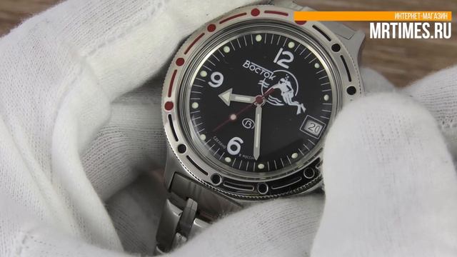 Восток Амфибия 420634 Дайвер. Обзор часов Восток Амфибия от MrTimes.ru смотреть онлайн