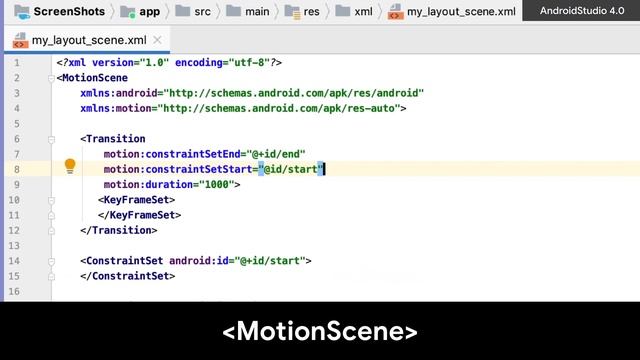 MotionLayout + MotionScene - Motion Tags #1 смотреть онлайн