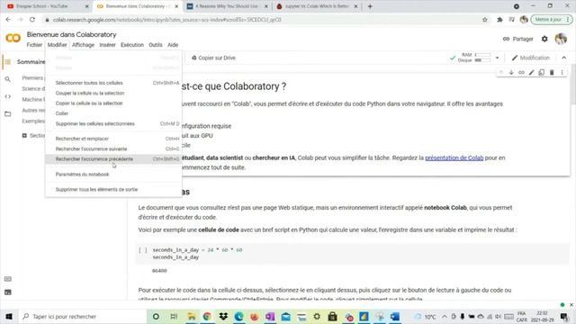 Introduction à COLAB ? (Google Colaboratory) : ✨ Coder en PYTHON avec zéro installation !! ???? смотреть онлайн