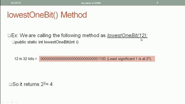Wrapper Classes in Java | #36 | lowestOneBit() Method of Integer and Long Wrapper Classes in Java смотреть онлайн