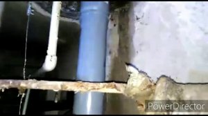 Меняем Кусок трубы КНС, Канализация 100.Прошлое видео в описании.