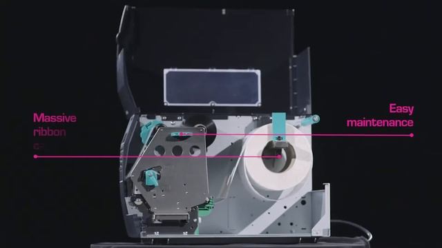 Toshiba Industrial Barcode Printer B-EX Series смотреть онлайн