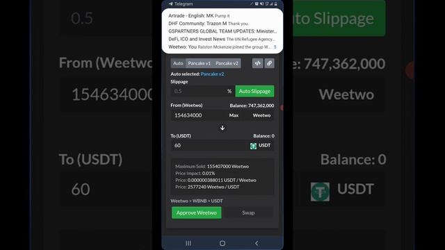 Profit Hackers | How to Withdraw Weetwo using Poocoin смотреть онлайн