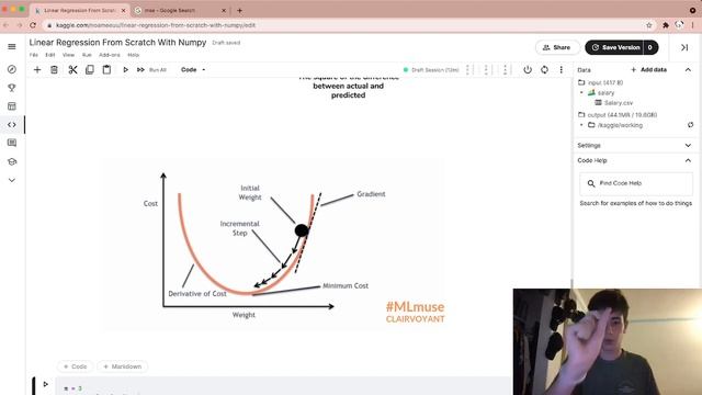 Linear Regression with Gradient Descent From Scratch with Numpy смотреть онлайн