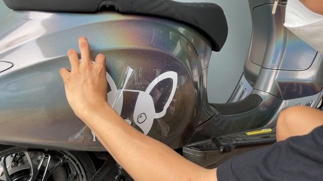 วิธีติดสติกเกอร์การ์ตูนข้างรถ EP.4 | DEK WRAP смотреть онлайн