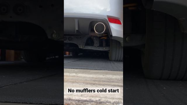 2010 Impreza no mufflers loud cold start #subaru #coldstart #straightpiped #wrx #cars #exhaustsound смотреть онлайн